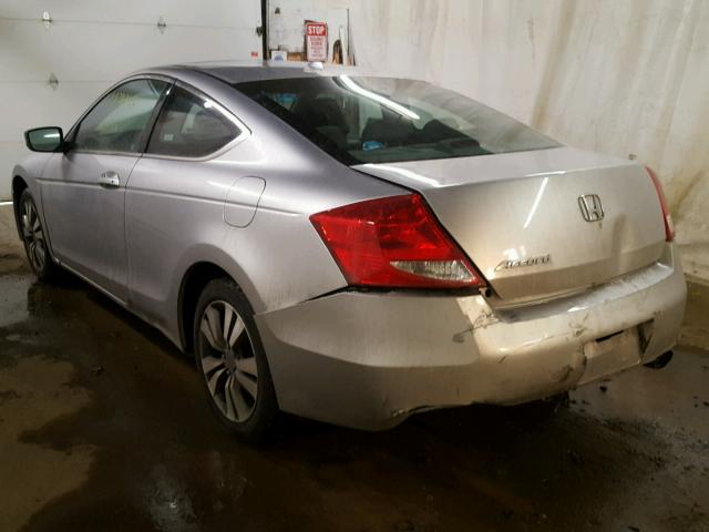 1HGCS1B87BA013956 - 2011 HONDA ACCORD EXL SILVER photo 3