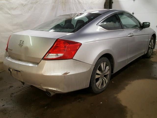 1HGCS1B87BA013956 - 2011 HONDA ACCORD EXL SILVER photo 4