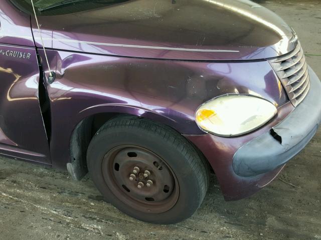 3C4FY58B45T575038 - 2005 CHRYSLER PT CRUISER PURPLE photo 9