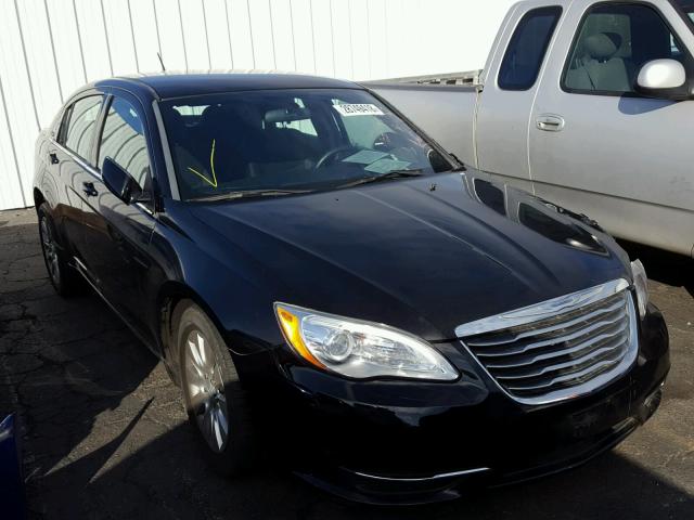 1C3CCBAB5EN212049 - 2014 CHRYSLER 200 LX BLACK photo 1