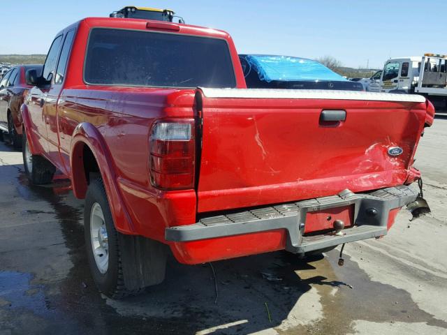 1FTYR14U92PA43368 - 2002 FORD RANGER SUP RED photo 3