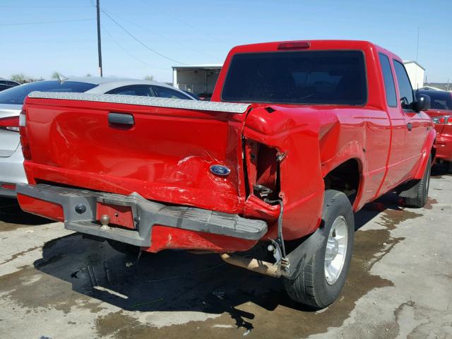 1FTYR14U92PA43368 - 2002 FORD RANGER SUP RED photo 4