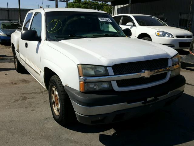 1GCEC19T93Z322927 - 2003 CHEVROLET SILVERADO WHITE photo 1