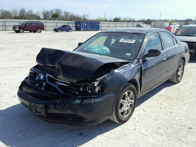 19UUA566X1A019286 - 2001 ACURA 3.2TL BLACK photo 2