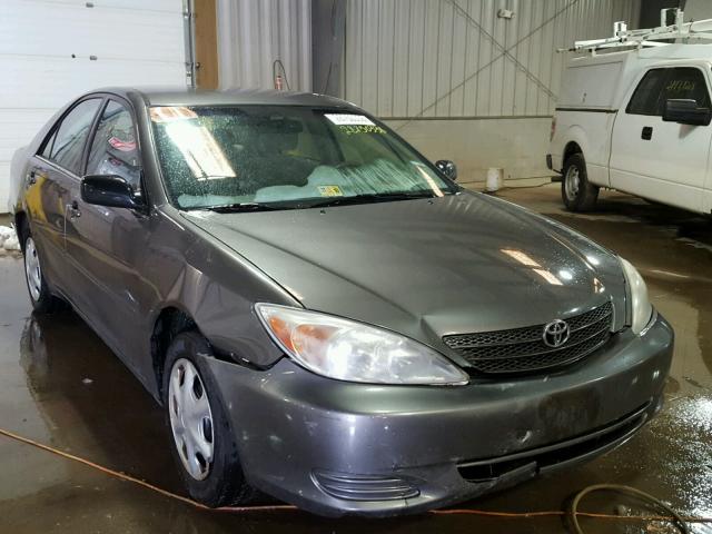 4T1BE32K14U888259 - 2004 TOYOTA CAMRY LE CHARCOAL photo 1