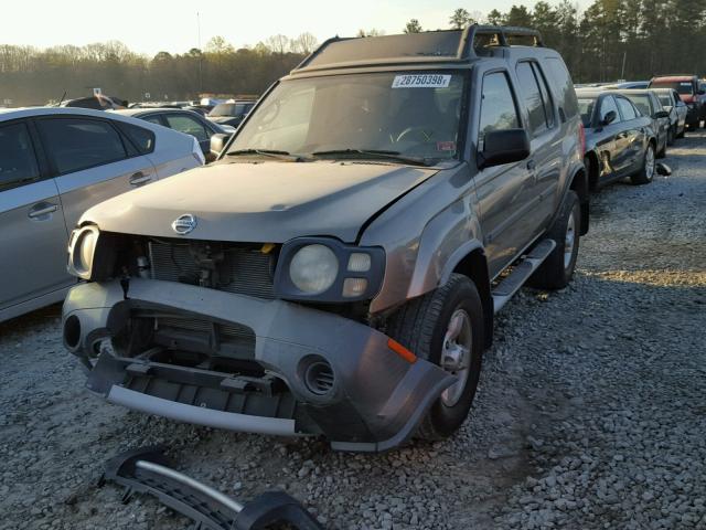 5N1ED28T84C641093 - 2004 NISSAN XTERRA XE GRAY photo 2