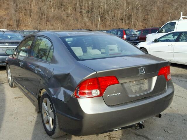 2HGFA15848H510520 - 2008 HONDA CIVIC EX თაფლისფერი ფოტო 3