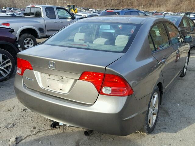 2HGFA15848H510520 - 2008 HONDA CIVIC EX თაფლისფერი ფოტო 4