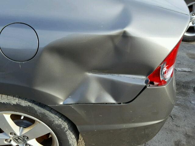 2HGFA15848H510520 - 2008 HONDA CIVIC EX თაფლისფერი ფოტო 9