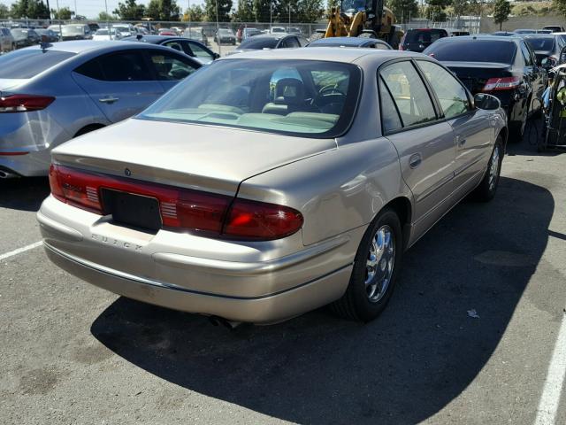 2G4WB55K221279918 - 2002 BUICK REGAL LS TAN photo 4