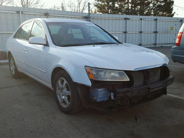 5NPEU46F37H167432 - 2007 HYUNDAI SONATA SE WHITE photo 1