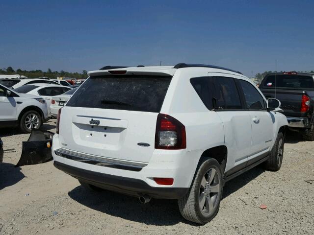 1C4NJCEAXGD676383 - 2016 JEEP COMPASS LA WHITE photo 4