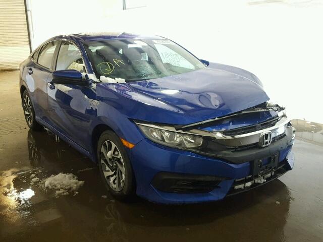 19XFC2F71GE229337 - 2016 HONDA CIVIC EX BLUE photo 1