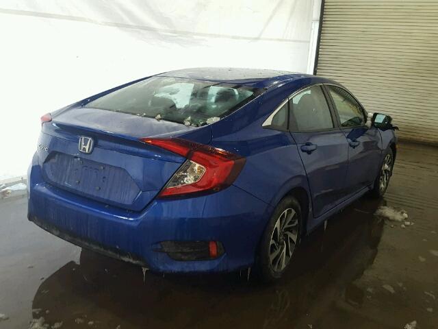 19XFC2F71GE229337 - 2016 HONDA CIVIC EX BLUE photo 4