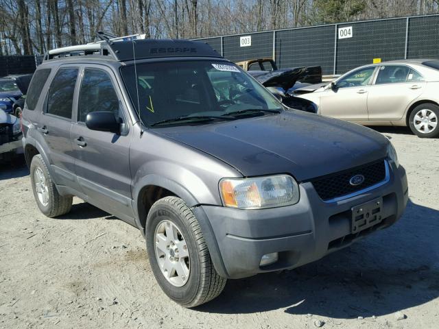 1FMYU93183KE15796 - 2003 FORD ESCAPE XLT CHARCOAL photo 1