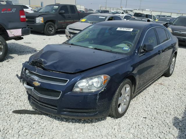 1G1ZB5E0XCF246653 - 2012 CHEVROLET MALIBU LS ლურჯი ფოტო 2