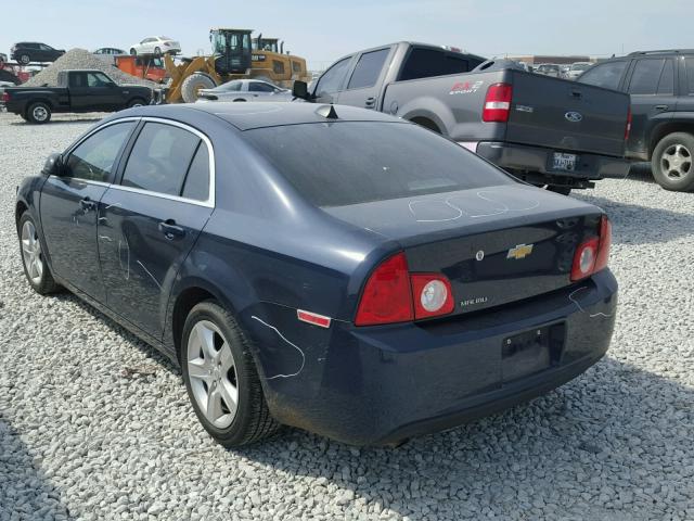 1G1ZB5E0XCF246653 - 2012 CHEVROLET MALIBU LS ლურჯი ფოტო 3