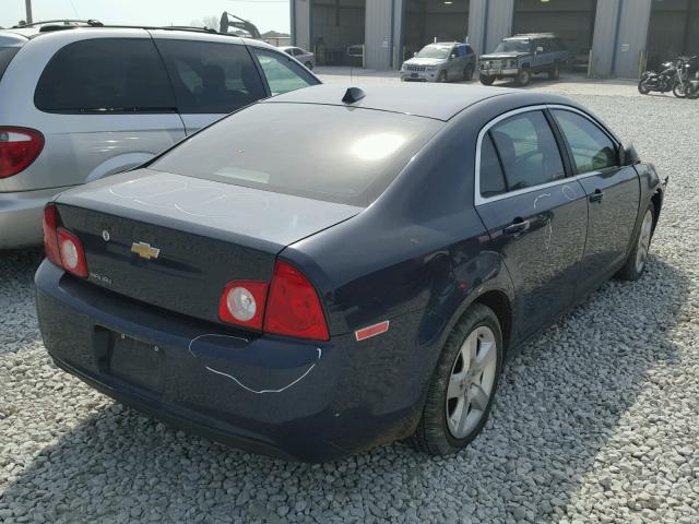 1G1ZB5E0XCF246653 - 2012 CHEVROLET MALIBU LS ლურჯი ფოტო 4