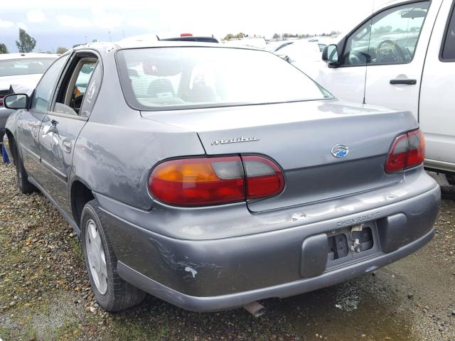 1G1ND52J73M640628 - 2003 CHEVROLET MALIBU GRAY photo 3