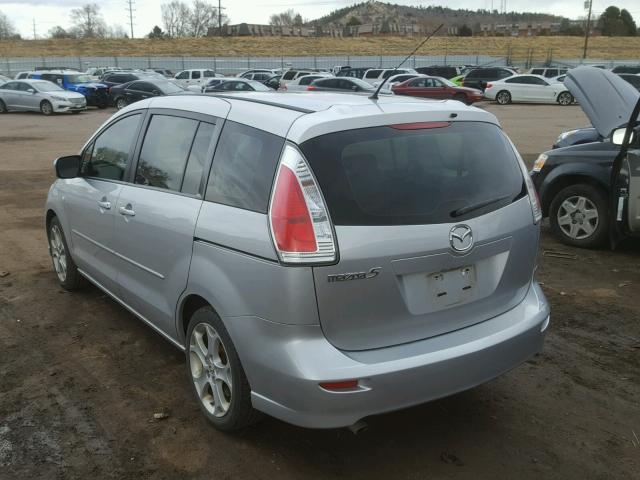 JM1CR293090356487 - 2009 MAZDA 5 SILVER photo 3