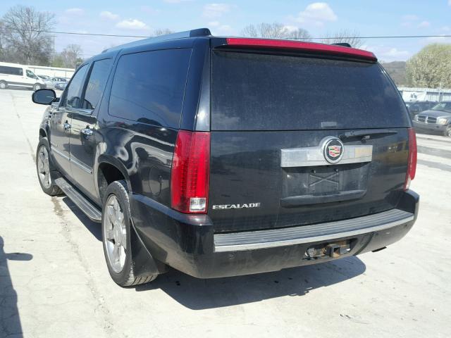 1GYFK66808R111878 - 2008 CADILLAC ESCALADE E BLACK photo 3