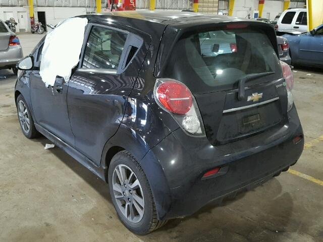 KL8CK6S02FC805053 - 2015 CHEVROLET SPARK EV 1 黑色 照片 3
