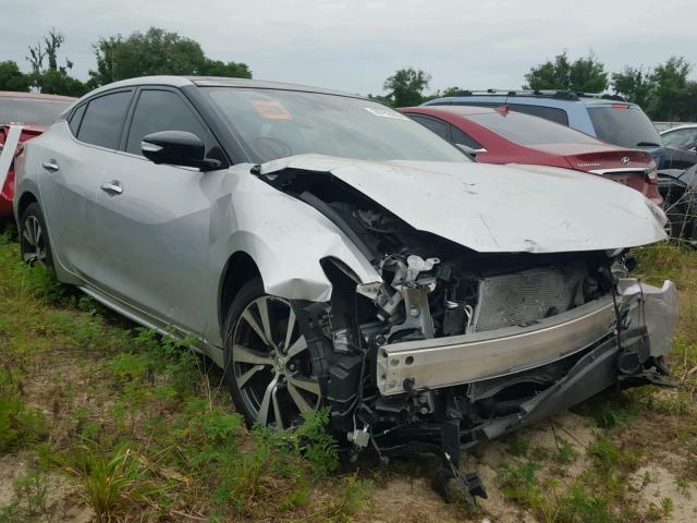 1N4AA6AP1GC375989 - 2016 NISSAN MAXIMA 3.5 SILVER photo 1