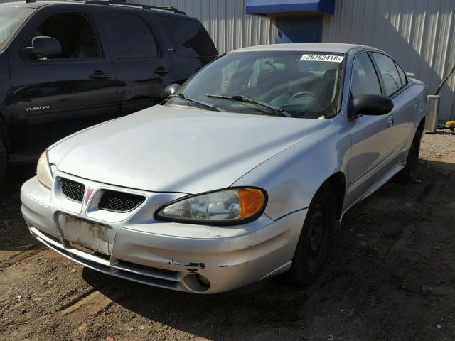 1G2NE52F34C202670 - 2004 PONTIAC GRAND AM S SILVER photo 2