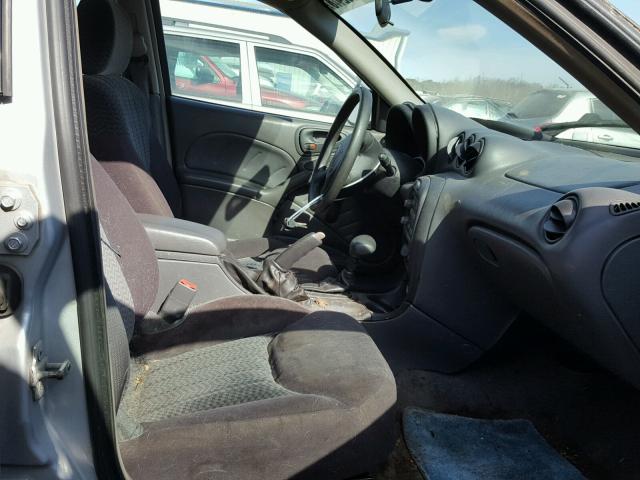 1G2NE52F34C202670 - 2004 PONTIAC GRAND AM S ვერცხლისფერი ფოტო 5