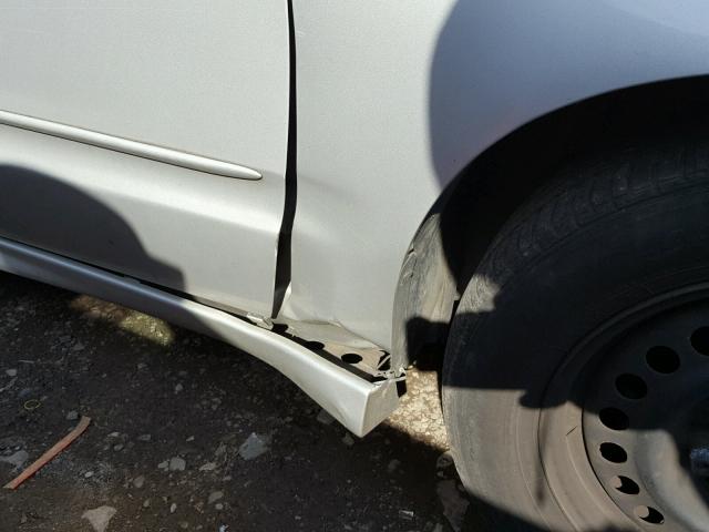 1G2NE52F34C202670 - 2004 PONTIAC GRAND AM S ვერცხლისფერი ფოტო 9