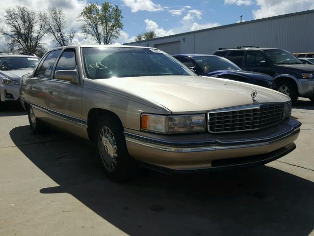 1G6KD52Y8TU307428 - 1996 CADILLAC DEVILLE GOLD photo 1