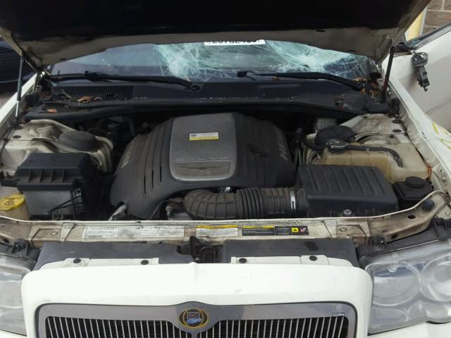 2C3KK63H46H133103 - 2006 CHRYSLER 300C WHITE photo 7