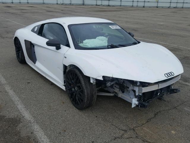 WUAKBAFX2H7903284 - 2017 AUDI R8 5.2 PLU WHITE photo 1