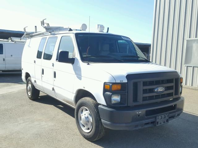 1FTNE2EL4ADA47645 - 2010 FORD ECONOLINE WHITE photo 1