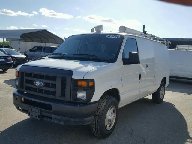 1FTNE2EL4ADA47645 - 2010 FORD ECONOLINE WHITE photo 2