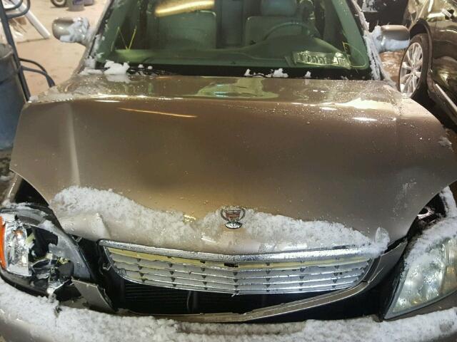 1G6KD54Y74U257300 - 2004 CADILLAC DEVILLE GOLD photo 7