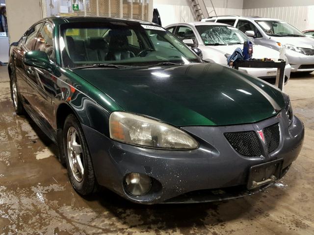 2G2WS522441295490 - 2004 PONTIAC GRAND PRIX GREEN photo 1