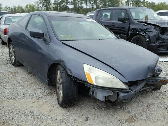 1HGCM82637A007337 - 2007 HONDA ACCORD EX BLUE photo 1