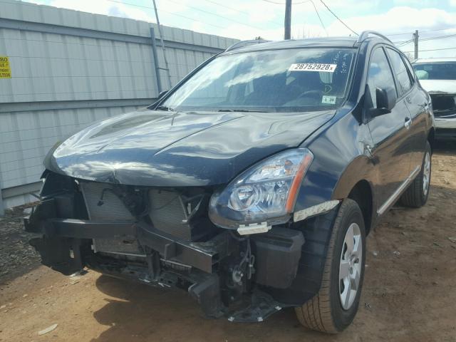 JN8AS5MV8FW258083 - 2015 NISSAN ROGUE SELE BLACK photo 2