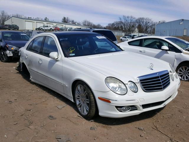 WDBUF87XX8B295964 - 2008 MERCEDES-BENZ E 350 4MAT WHITE photo 1