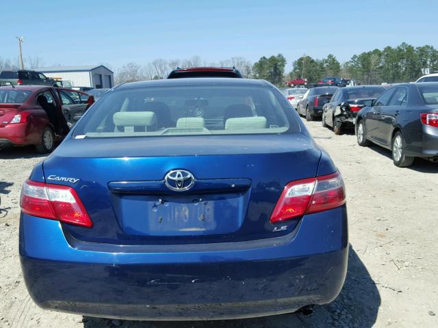 4T1BE46KX7U152070 - 2007 TOYOTA CAMRY NEW BLUE photo 9