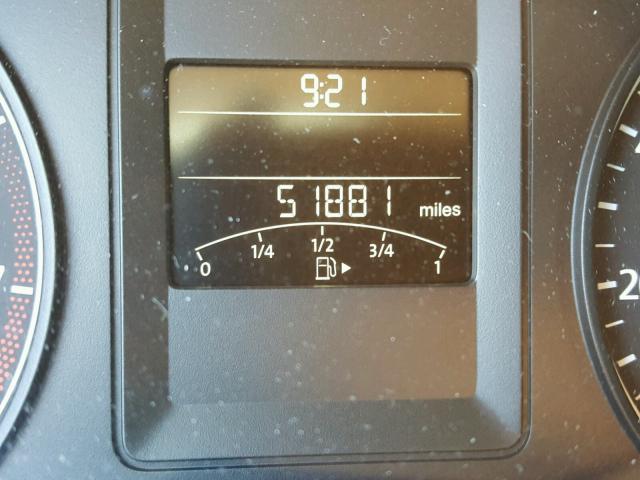 3VW1K7AJ1CM356888 - 2012 VOLKSWAGEN JETTA BASE BLACK photo 8