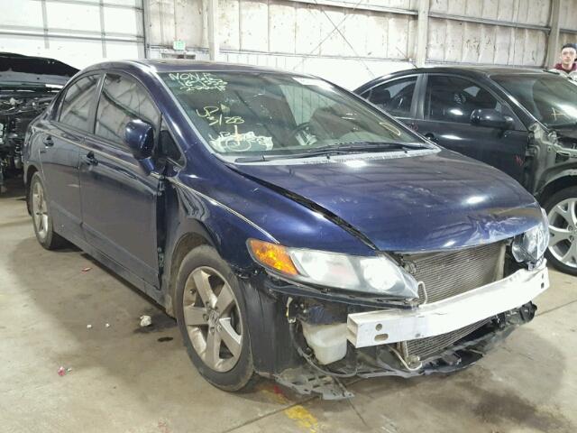 2HGFA16908H523577 - 2008 HONDA CIVIC SEDN BLUE photo 1