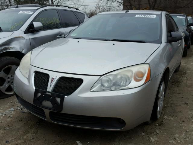 1G2ZH57N084208855 - 2008 PONTIAC G6 GT SILVER photo 9