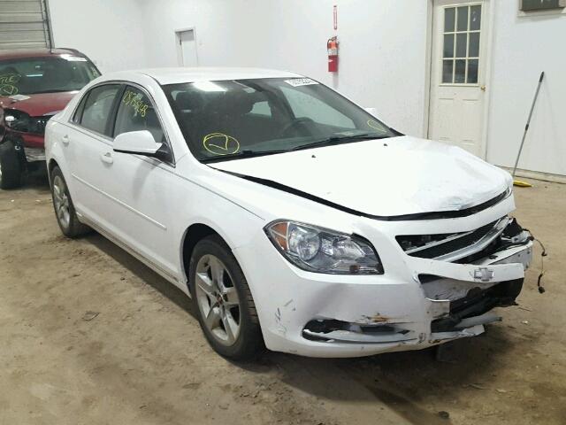 1G1ZC5E09AF243222 - 2010 CHEVROLET MALIBU 1LT WHITE photo 1