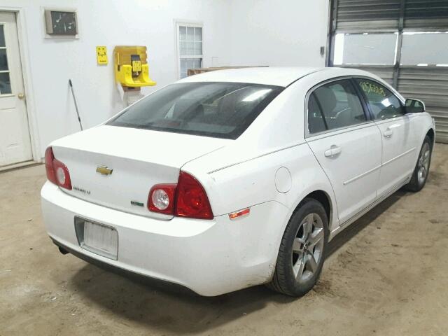 1G1ZC5E09AF243222 - 2010 CHEVROLET MALIBU 1LT WHITE photo 4