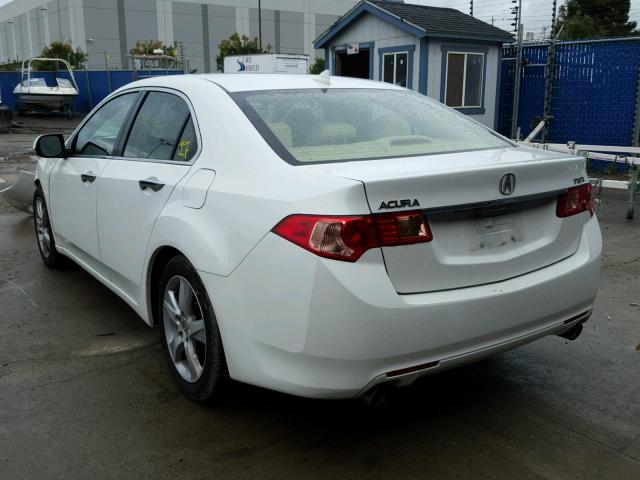 JH4CU2F63CC002447 - 2012 ACURA TSX TECH WHITE photo 3