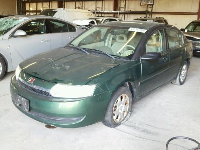 1G8AJ52F63Z133341 - 2003 SATURN ION LEVEL GREEN photo 2