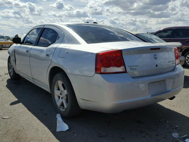 2B3CA3CV6AH285157 - 2010 DODGE CHARGER SX SILVER photo 3