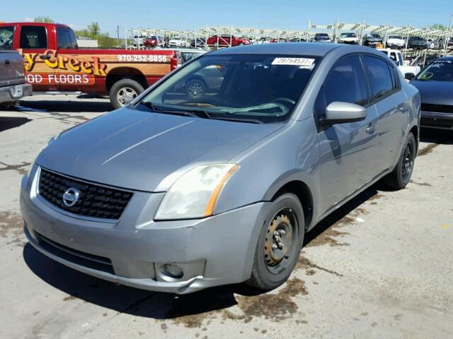 3N1AB61E49L612555 - 2009 NISSAN SENTRA 2.0 GRAY photo 2